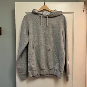Carhartt Mens Mid-weight Hooded Sweatshirt Sweater Size Small S Grey
